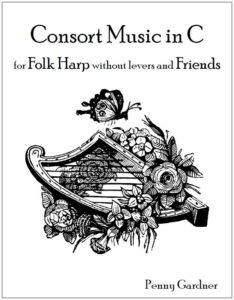 consort music for folk harp without levers and recorder
