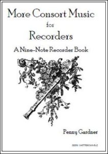 intermediate consort music for SATB recorders