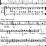 sample page with ostinato from part 1