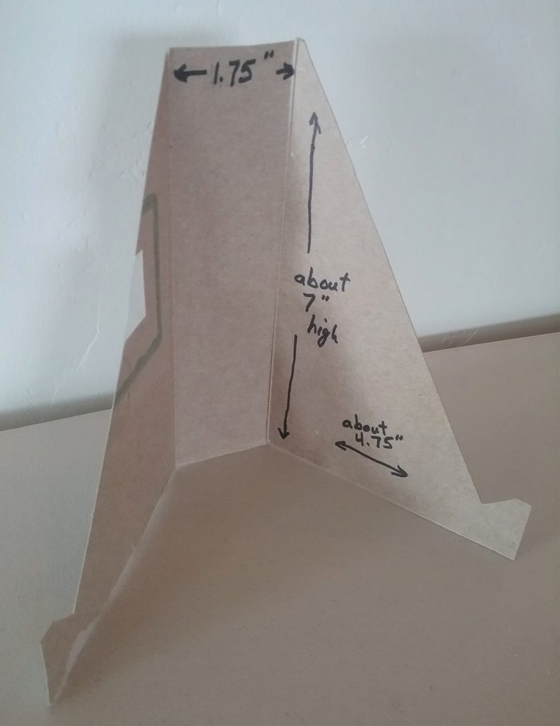 easel for Five-Note Recorder Method